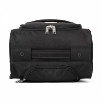 Troler cabina avion, 2 roti, 3 manere, negru, 48 x 32 x 23 cm, WE101